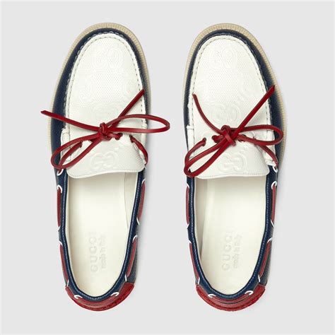 gucci boat shoes men's|Gucci boat shoes men.